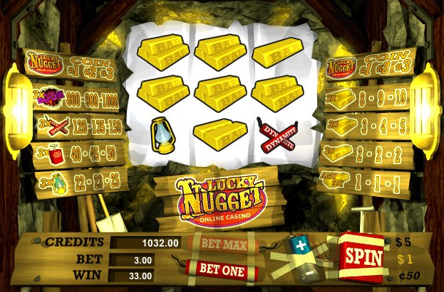 Lucky Nugget Casino Slots